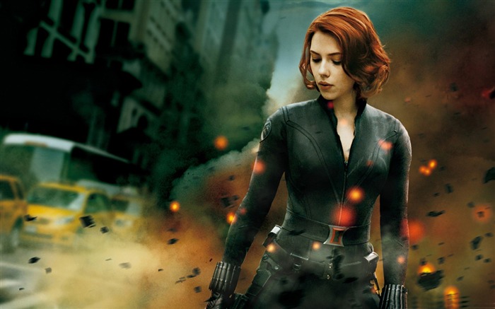 beauty black widow-The Avengers 2012 HD Wallpapers Views:12079 Date:2012/4/8 7:50:58