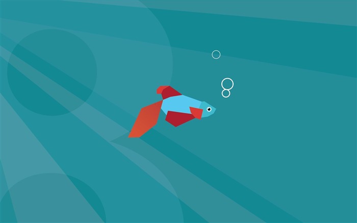 lonely fish-Microsoft Windows 8 system wallpaper Views:25196 Date:2012/4/15 20:58:28