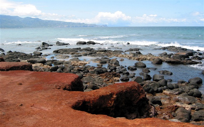 マウイ島-アメリカンの海岸風景の壁紙 ブラウズ:12698