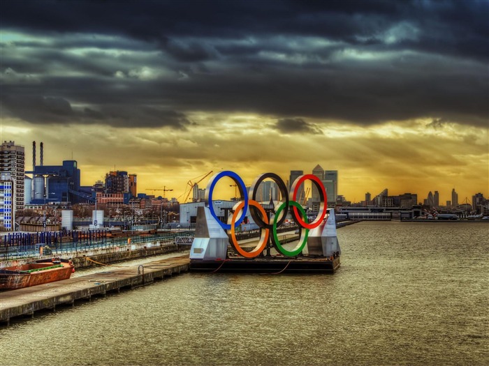 olympic rings-London 2012 Olympic Games Wallpaper Views:24766 Date:2012/4/21 10:59:08