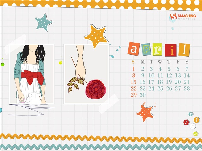 scrap-April 2012 calendar themes wallpaper Views:9950 Date:2012/4/1 0:51:32