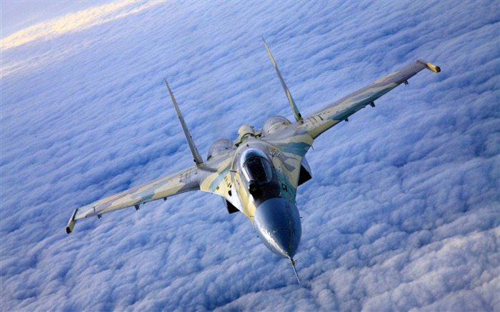 Sukhoi su 27 -Military aircraft HD wallpaper Visualizações:19850