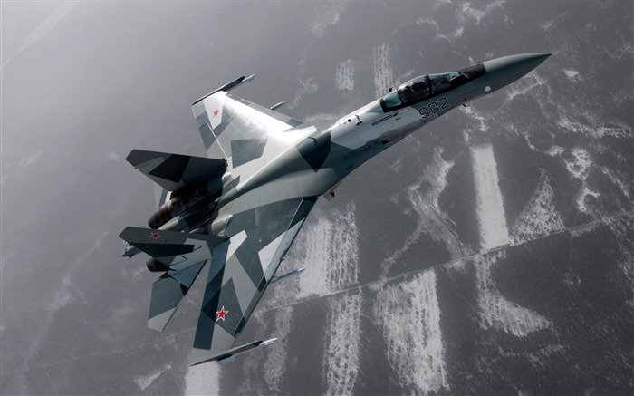 Sukhoi su 27 01-Military aircraft HD wallpaper Visualizações:16476