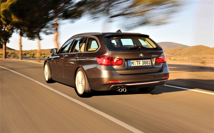 BMW 3 시리즈 330d 여행 차 HD 벽지 06 찾아보기 :9593