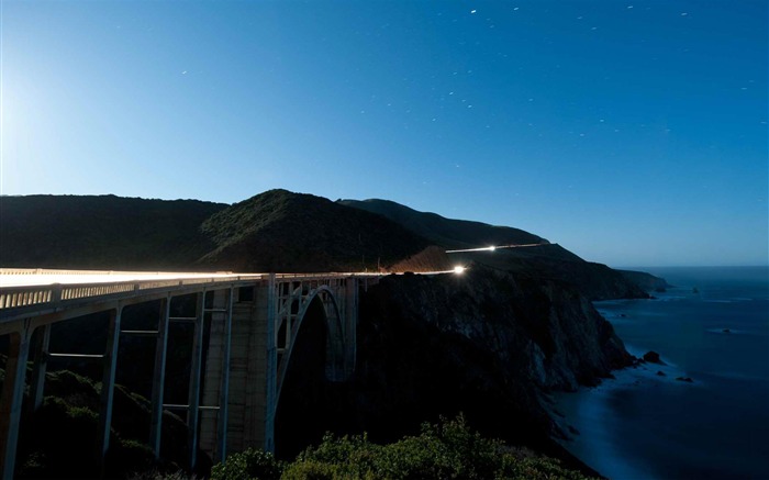 Bixby Creek Bridge USA-city wallpaper arquitetura Visualizações:13371