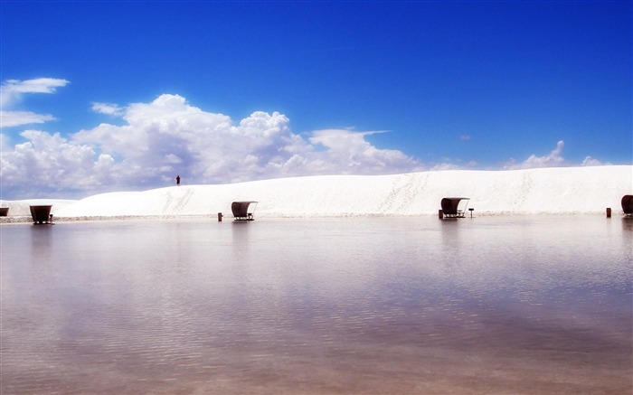 Cool Sea Beaches-paisaje natural fondo de pantalla HD Vistas:17664