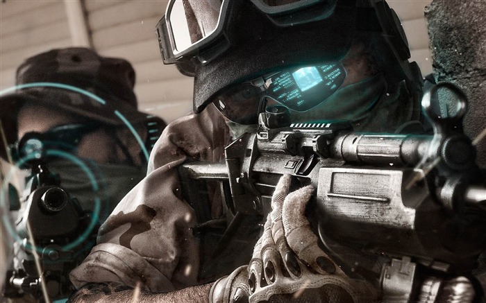 Future Soldier 02-Ghost Recon Game Wallpaper Visualizações:14134