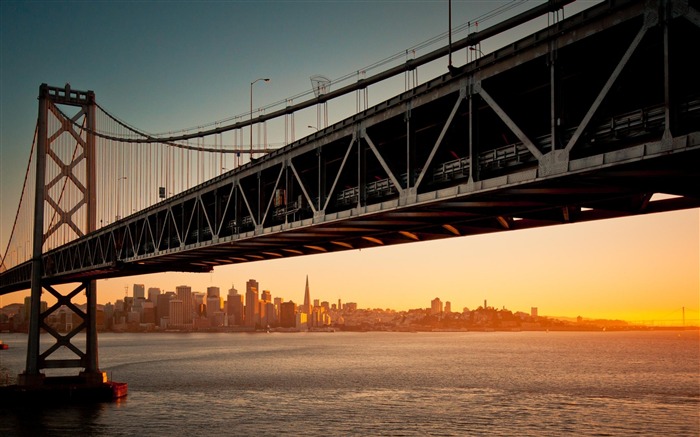 Golden Gate Bridge-city architecture fondo de pantalla Vistas:12770