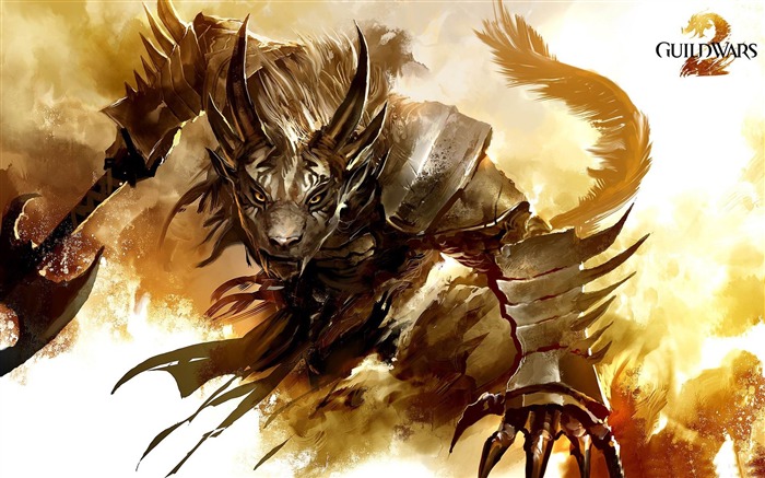 Guild Wars Game Fond d'écran warrior Vues:12735