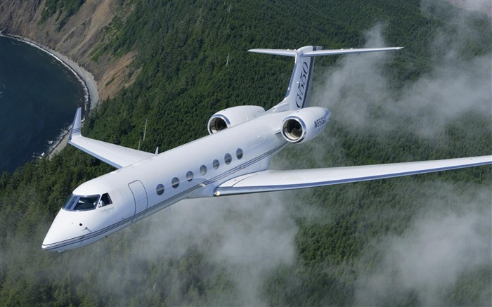 Gulfstream G500 White Flight-Military aircraft HD wallpaper Visualizações:12649