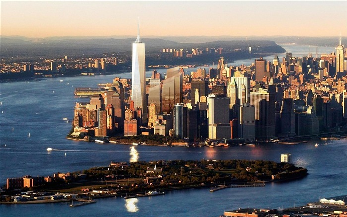 New York Harbour-City Landscape Wallpaper Views:27096 Date:2012/5/6 12:16:24