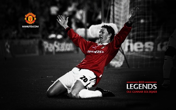 Ole Gunnar Solskjaer-Red Legends-Manchester United wallpaper Visualizações:33546