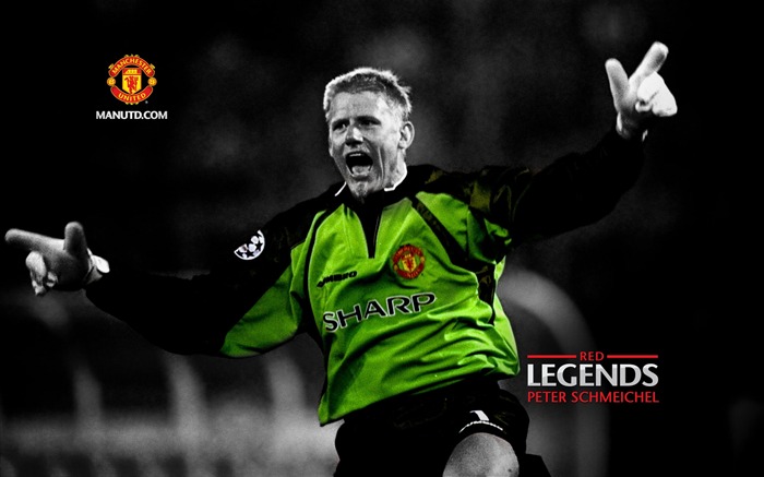 Peter Schmeichel-Red Legends-Manchester United wallpaper Visualizações:32435