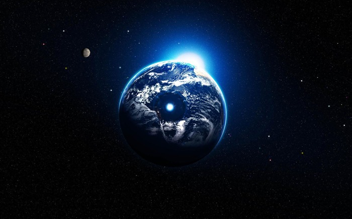 Planet space light-HD Space Wallpapers Views:62484 Date:2012/5/8 19:38:13