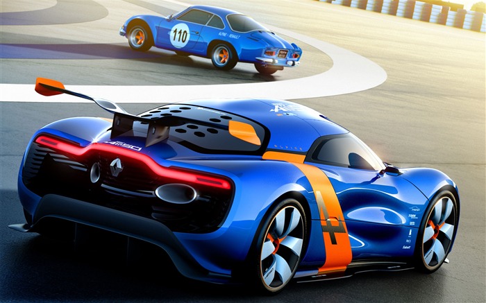 Fondo de pantalla para coche Renault Alpine A110-50 Concept 03 Vistas:16484