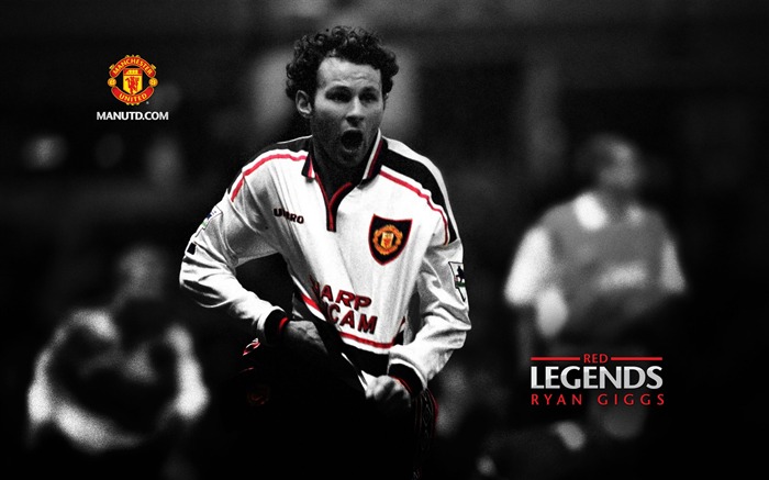 Ryan Giggs-Red Legends-Manchester United wallpaper Visualizações:45908