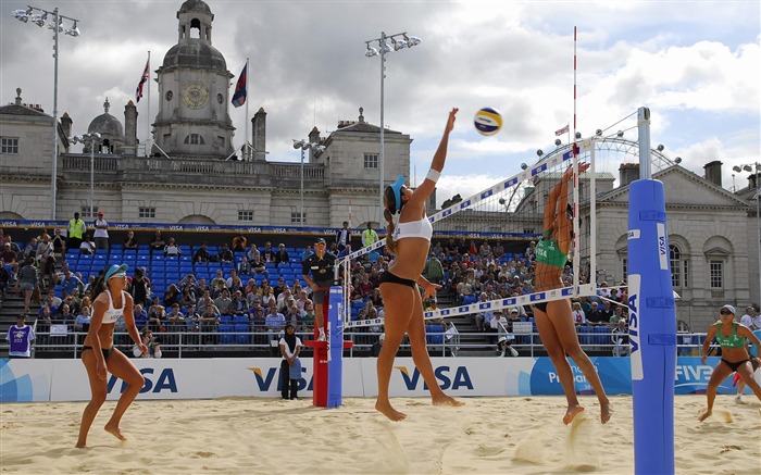 beach volleyball london-Sport wallpaper Views:14115 Date:2012/5/11 22:05:54