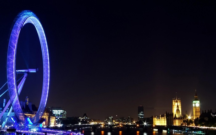 azul london eye-City Travel fondo de pantalla Vistas:10522