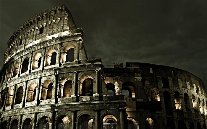 colosseum-city architecture fondo de pantalla Vistas:17962