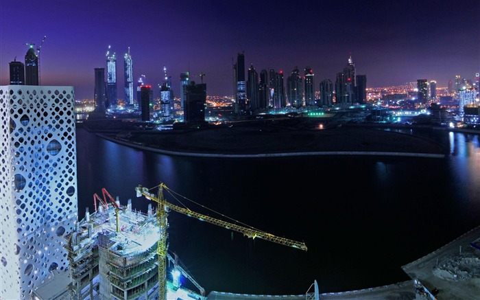 dubai night -City photography wallpaper Views:9868 Date:2012/5/27 23:54:20