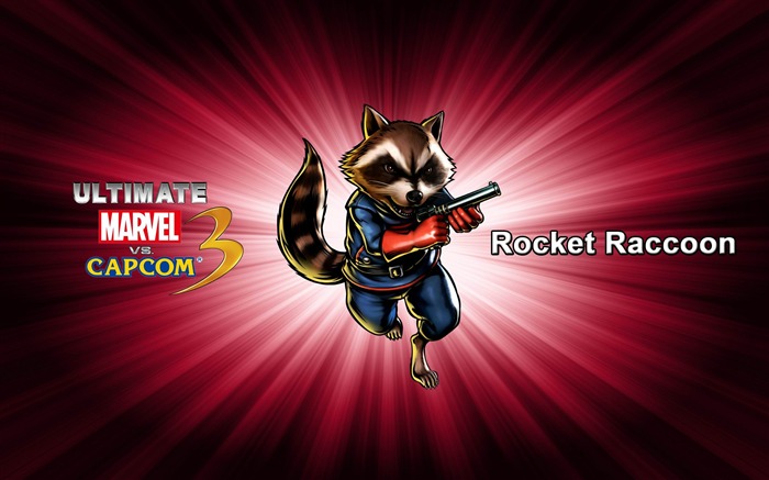 rocket raccoon-究極のマーベルVSカプコン3ゲームの壁紙 ブラウズ:12650