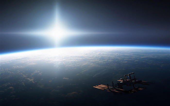 space station-HD Space Wallpapers Views:23863 Date:2012/5/8 19:41:02