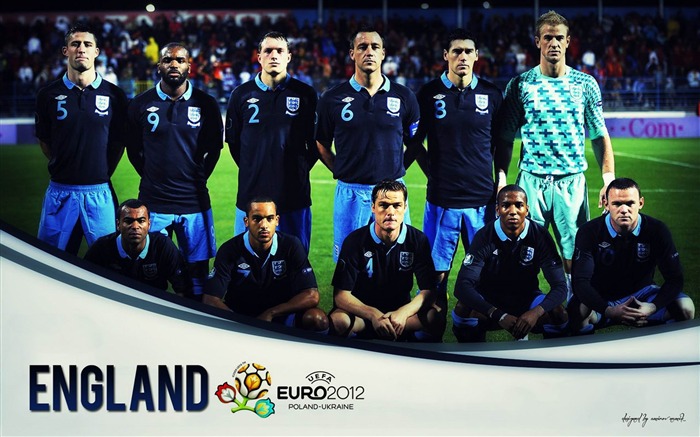 Angleterre-Euro 2012 HD Fond d'écran Vues:9337