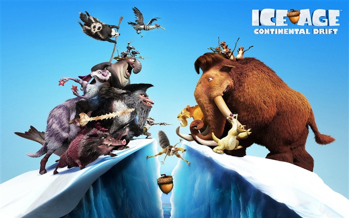 4 Age de glace: Continental Drift Film HD Fond d'écran Vues:11354