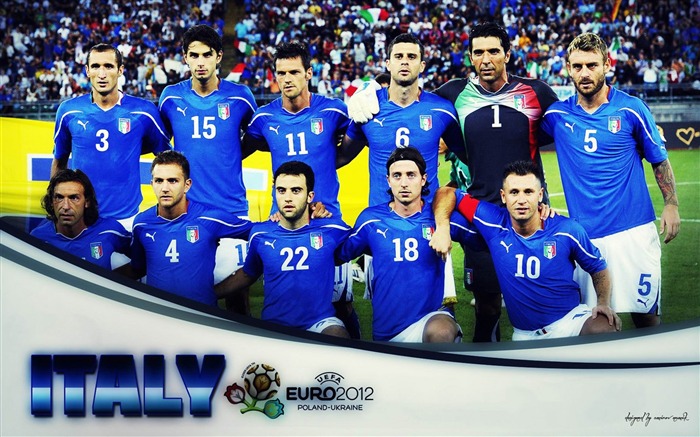 Italie-Euro 2012 HD Fond d'écran Vues:12136