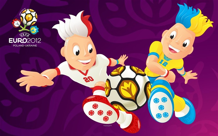 Papel de parede de desktop HD Mascot-Euro 2012 Visualizações:9734