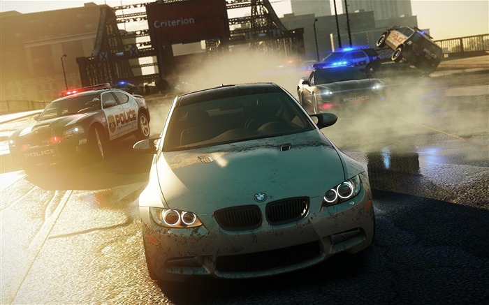 Need for Speed-Most Wanted Game - Fondo de pantalla HD 02 Vistas:13617