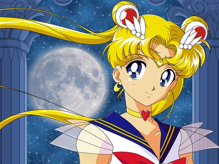 Tsukino Usagi-Sailor Moon Anime HD wallpaper Views:88728 Date:2012/6/11 1:18:27