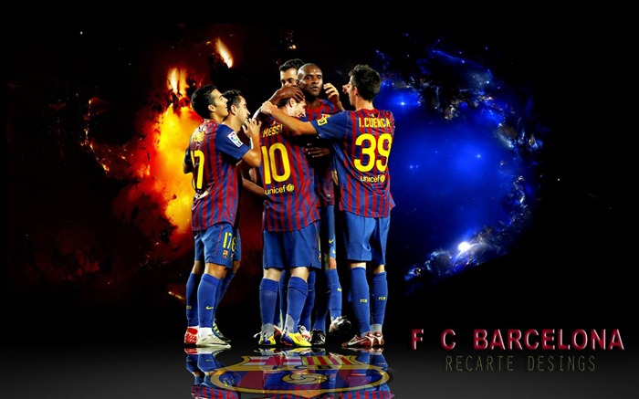 fc barcelona-Sports Football fond d'écran Vues:54762