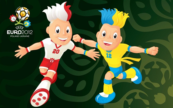 Mascot football-Euro 2012 HD papel de parede de mesa Visualizações:9262