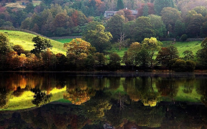 Hermoso paisaje de fondo de paisaje de naturaleza Vistas:19760