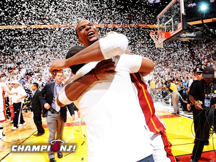 Bosh-NBA2011-12 Champion Heat wallpaper Visualizações:11495