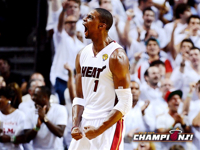 Chris Bosh-NBA2011-12 Champion Heat wallpaper Visualizações:13152