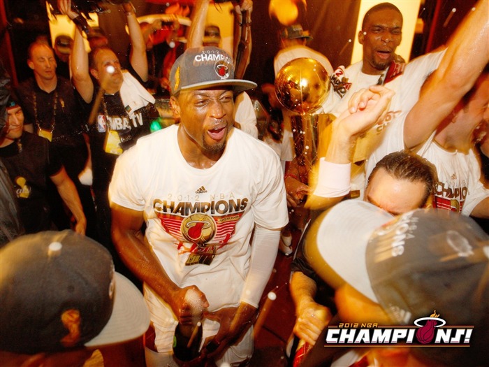 Dwyane Wade-NBA2011-12 Champion Heat wallpaper Views:18013 Date:2012/7/25 10:04:18