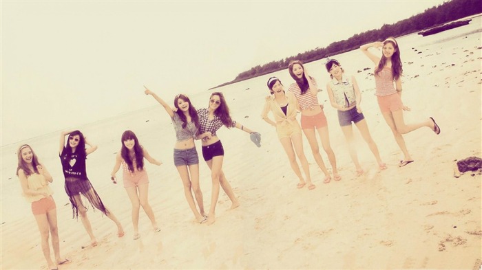 Girls Generation-Beautiful girl foto fondo de pantalla Vistas:10478