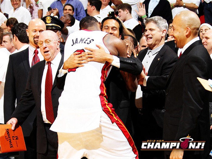 James Coach-NBA2011-12 Champion Heat wallpaper Visualizações:11528