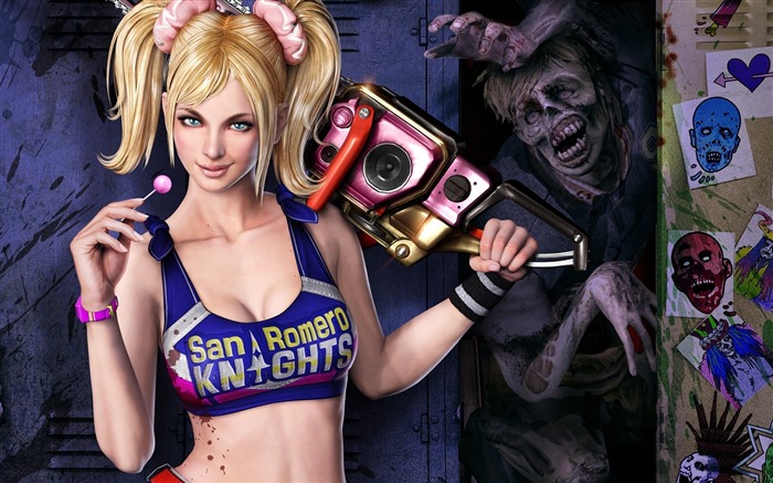 Lollipop Chainsaw Game - Fondos de pantalla HD 12 Vistas:13490