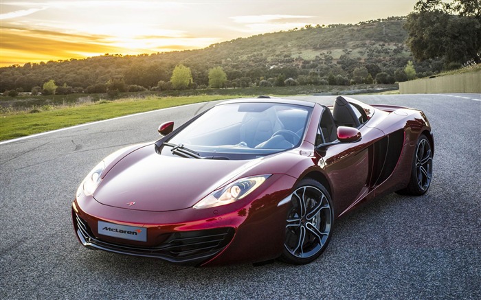 Papel de parede de McLaren MP4-12C Spider Auto HD Visualizações:23086