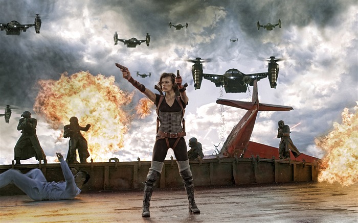 Resident Evil: Retribution Film HD Fond d'écran Vues:11410