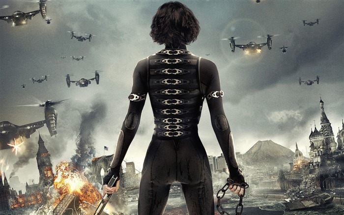 Resident Evil: Retribution Film HD Fond d'écran Vues:24176