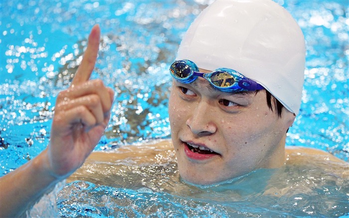 Sun Yang Swimming Gold China-London 2012 Views:14045 Date:2012/7/31 22:07:28