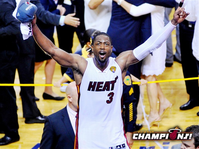 Wade-NBA2011-12 Champion Heat wallpaper Views:13235 Date:2012/7/25 10:04:55