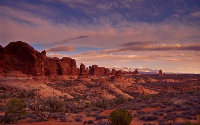 arches national park eastern utah-Nature Landscape Wallpaper Views:13155 Date:2012/7/9 17:43:52