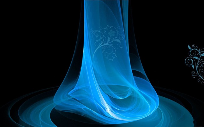 blue smoke-Abstract design wallpaper Views:14156 Date:2012/7/18 13:10:46