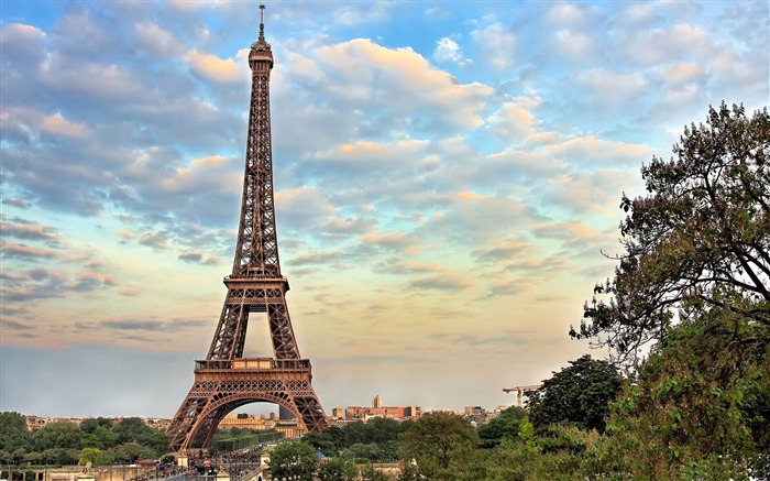 Tour Eiffel-Paysage France fond d'écran Vues:71319