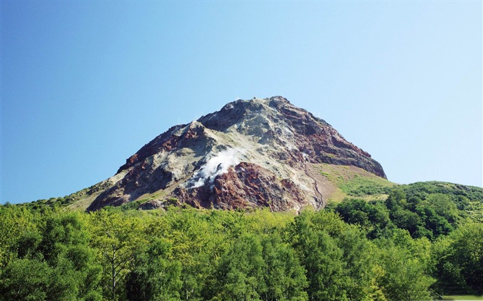 休火山-日本の風景壁紙 ブラウズ:12009